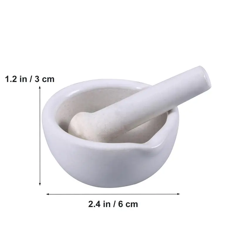Porcelanowy moździerz  do przypraw  6CM