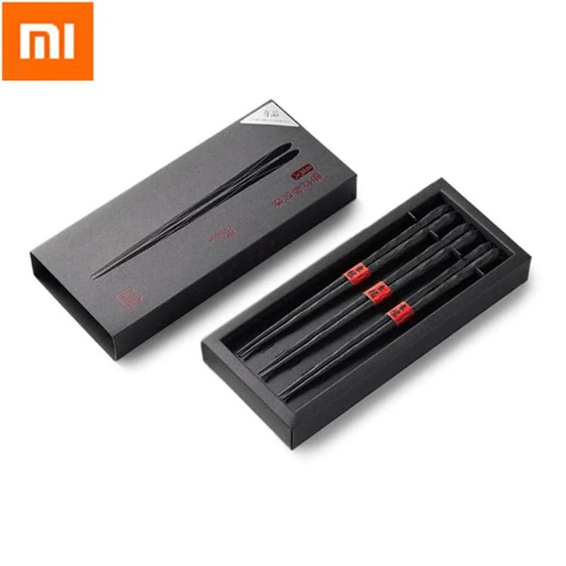 Chopstick 6 par w paczce Pps włókno szklane odporność na wysoką temperaturę chińskie pałeczki pałeczki dziecięce od xiaomiyoupin