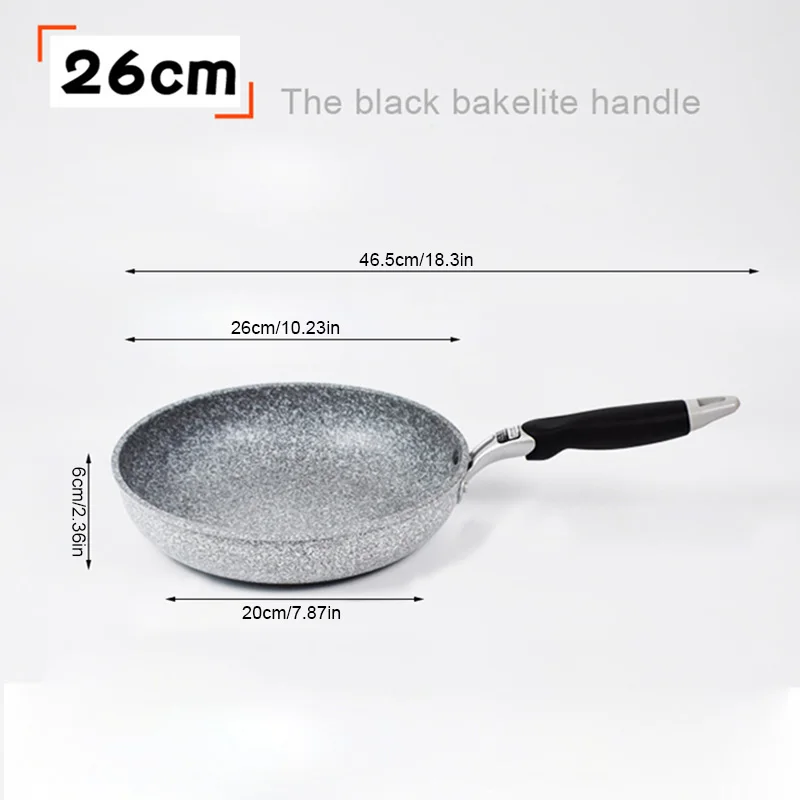 Patelnia styl japoński ryż - kamień non-stick