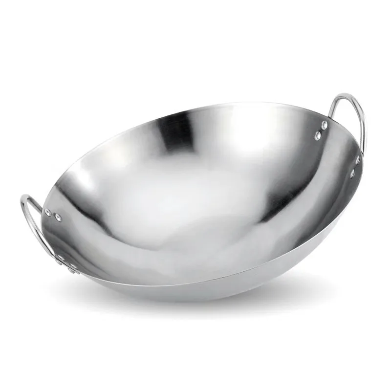 Tradycyjny wok 34/40cm podwójne ucho