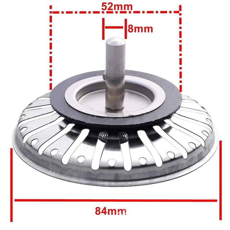 Wysokiej jakości 84MM sitko ze stali nierdzewnej korek wodny