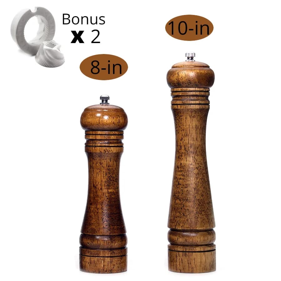 Młynek z litego drewna  5 "8" 10 "