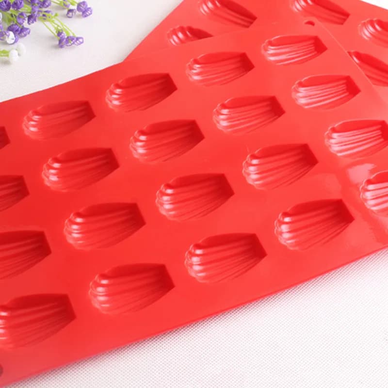 1PC DIY w kształcie muszli silikonowe formy do ciasta
