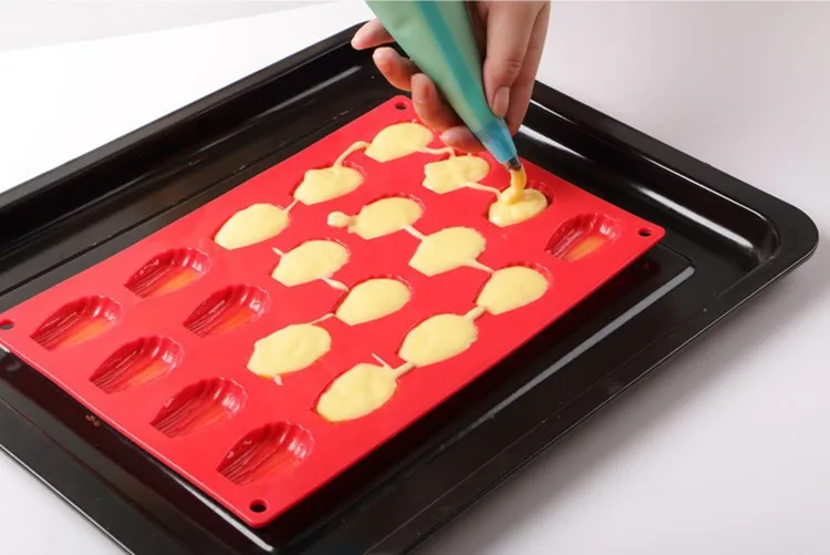 1PC DIY w kształcie muszli silikonowe formy do ciasta
