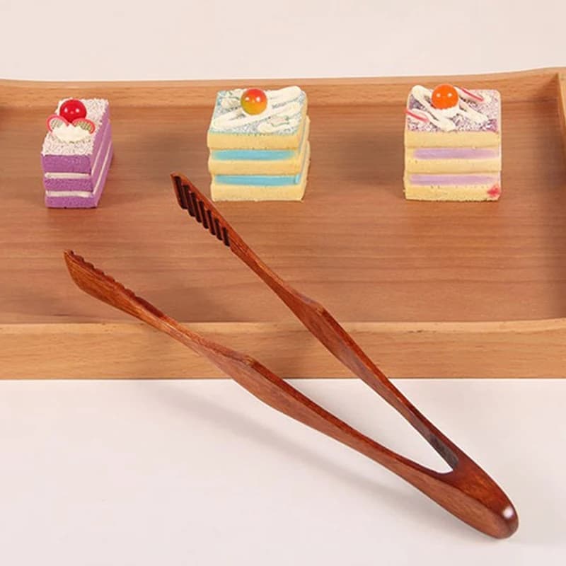 1 Pc bambusowe szczypce kuchenne