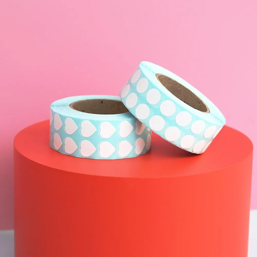 1000 pcs Paper Label Self Adhesive Sticky White Label Writable Name Stickers Blank Note Label Bar DIY Notebook Blank Label Print