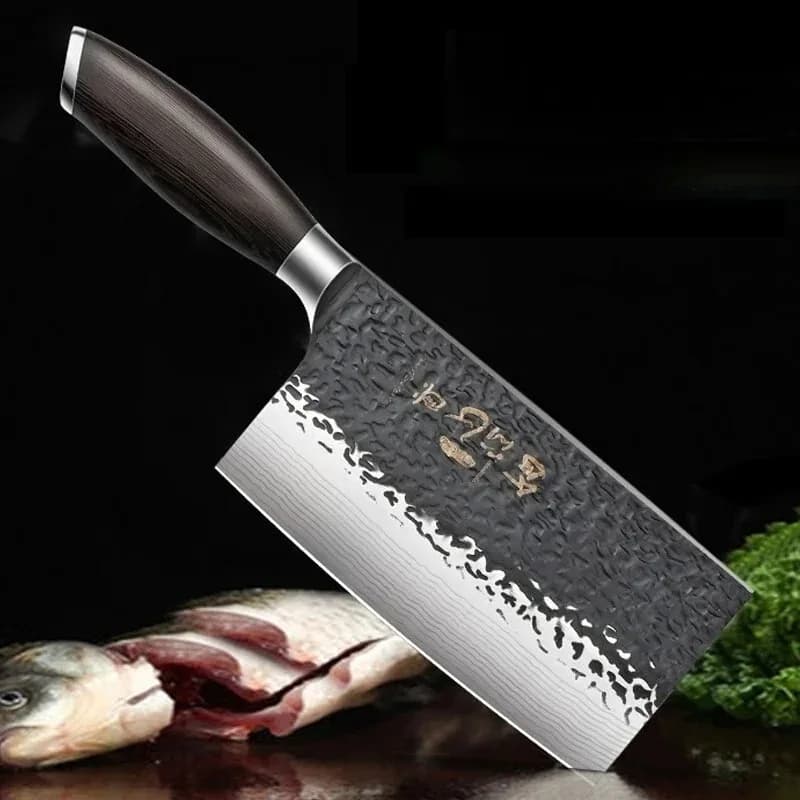 Profesjonalny nóż kuchenny kuty – wielofunkcyjny tasak do mięsa i warzyw