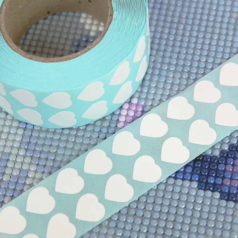 1000 pcs Paper Label Self Adhesive Sticky White Label Writable Name Stickers Blank Note Label Bar DIY Notebook Blank Label Print