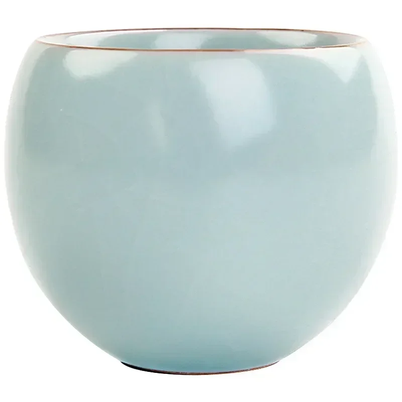 Ceramiczna Czarka Ru Kiln 120 ml – Kung Fu Tea Cup w Zestawie Prezentowym lub oddzielna filiżanka