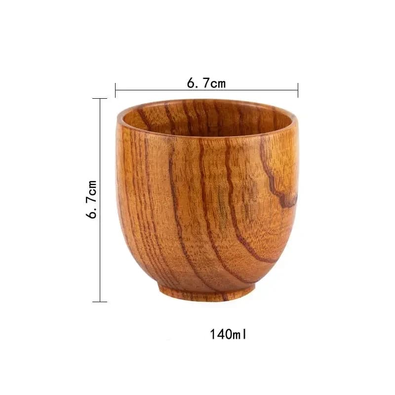 Japoński styl drewnianych kubków – ręcznie robione, naturalne, wielofunkcyjne