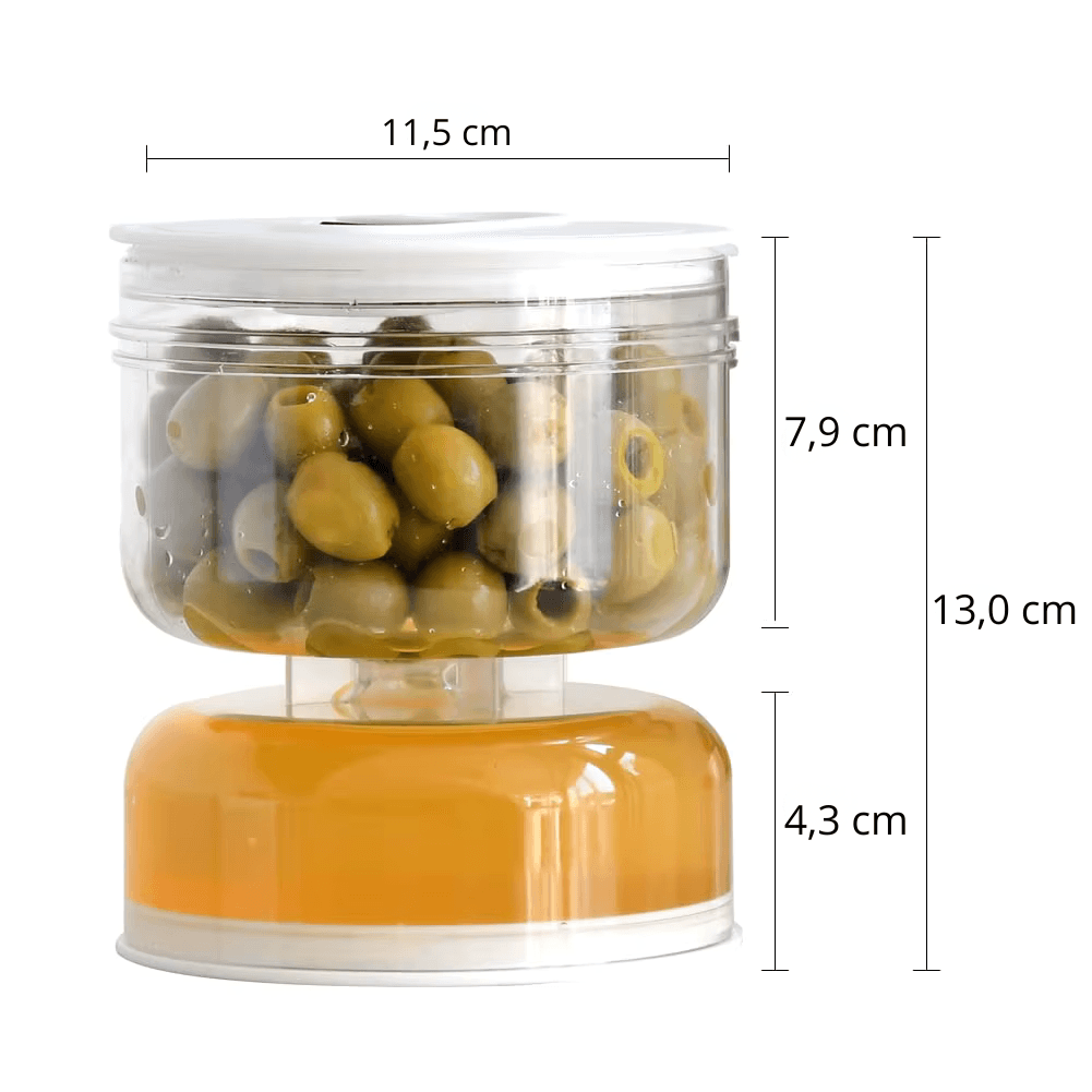 Klepsydra do oliwek lub ogórków